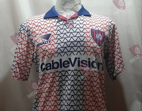 San Lorenzo Penalty 1994 N°7 Utility Soccer Jersey - Authentic Vintage Wear