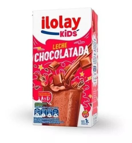 Ilolay Chocolatada Classic Milk Chocolate Tetrapack, 1 L / 33.8 fl oz
