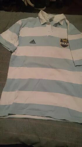 Adidas Los Pumas Short Sleeve Rugby Shirt - Size L