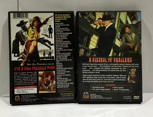 The Spaghetti Western - A Collection of 72 Movie Trailers on 2 DVDs