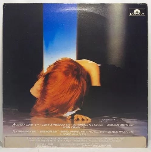 Milva - Tra Due Sogni - Entre Dos Sueños 1987 Vinyl LP