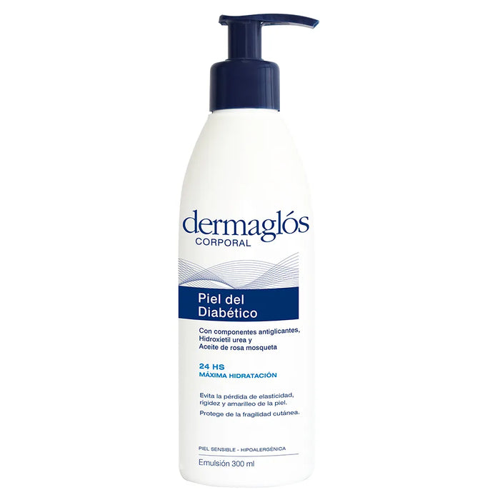 Dermaglós Diabetic Skin Hydration Emulsion - 300ml, Softness