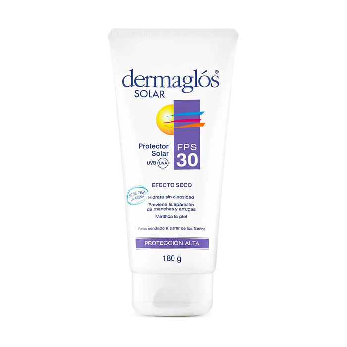 Dermaglós Dry-Effect Sunscreen SPF30 - 180g, Sun Protection for All