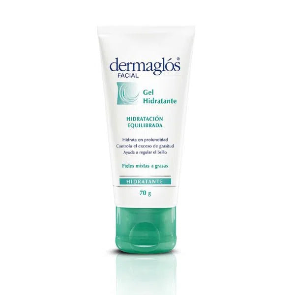 Dermaglós Facial Gel - Controls Skin Brilliance, Provides Freshness & Softness for Combination Skin