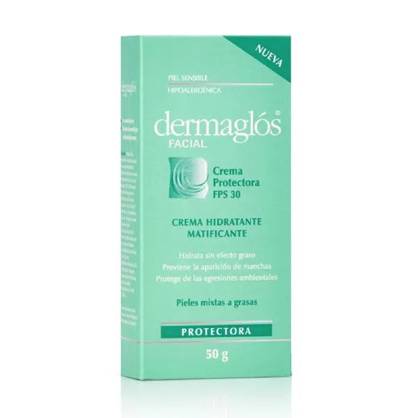 Dermaglós Facial Keep Your Skin Protected, Soft, and Hydrated - 50 g Moisturizing Matte Cream