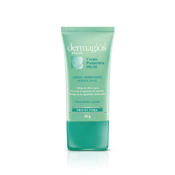 Dermaglós Facial Keep Your Skin Protected, Soft, and Hydrated - 50 g Moisturizing Matte Cream