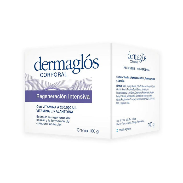 Dermaglós Revitalize with  Regeneration: Vitamin A Infused Intensive Care for Cellular Renewal, Hydration, and Skin Softness - 100 g