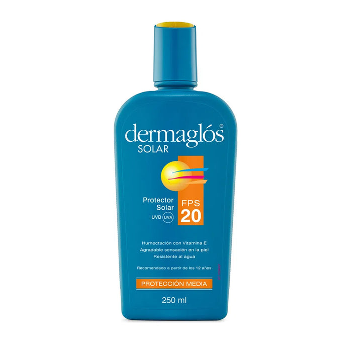 Dermaglós Sunscreen - UVA - UVB Protection - Vitamin A Enriched - Water - Resistant - Hydrates & Nourishes
