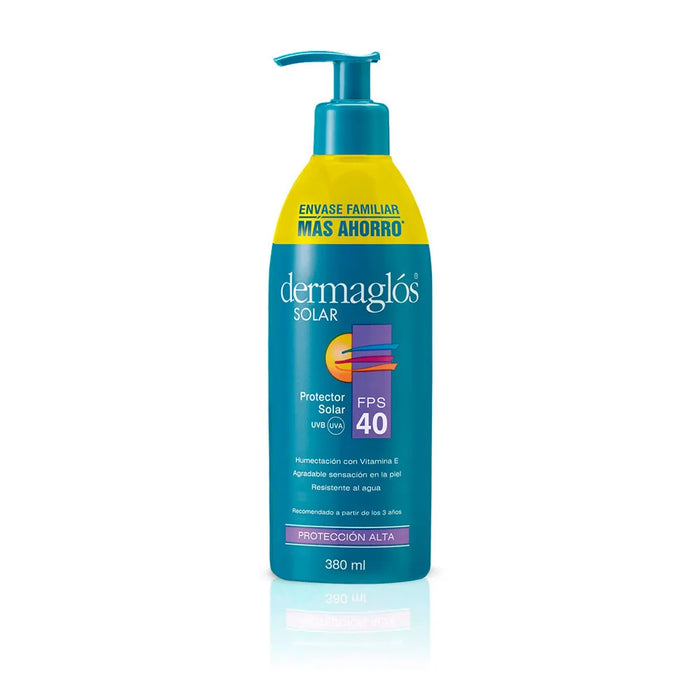 Dermaglós Sunscreen Emulsion SPF40 - Ultimate Sun Protection for Face and Body - 380ml