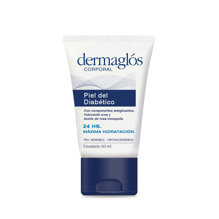 Dermaglós Ultimate Diabetic Skin Care: Formula with Urea Blend, Rosehip Oil, Chestnut - Maximum Hydration - 50 ml