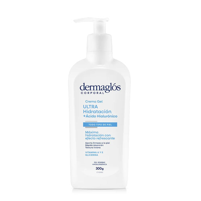 Dermaglos Ultra Hydration Body Gel Cream 300g - Ultimate Skin Comfort