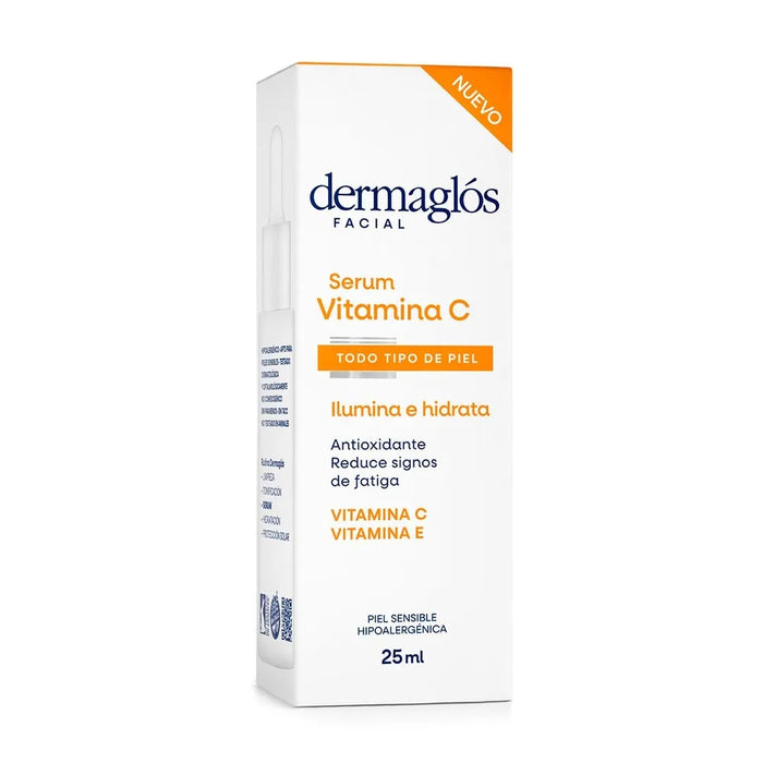 Dermaglós Vitamin C Facial Serum - Illuminate, Revitalize, and Nourish Your Skin - 25ml