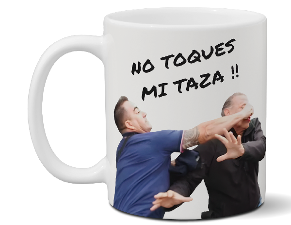 Devansha Funny Berni Memes Mug ''No Toques Mi Taza'': Add a Smile to Your Day with This Unique Cup