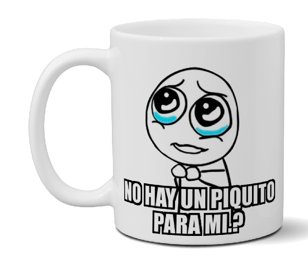 Devansha Funny Memes Mug ''No Hay Un Piquito Para Mi'': Add a Smile to Your Day with This Unique Cup