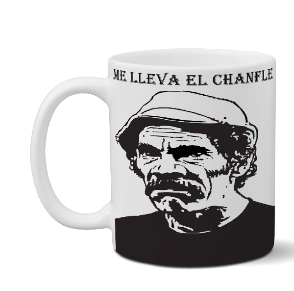 Devansha Funny Don Ramón Memes Mug ''Me Lleva el Chanfle'': Add a Smile to Your Day with This Unique Cup