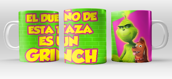 Devansha Funny Memes Mug ''El Dueño De Esta Taza Es Un Grinch'': Add a Smile to Your Day with This Unique Cup