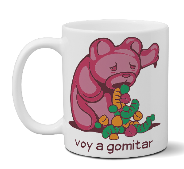 Devansha Funny Memes Mug ''Gomitas'': Add a Smile to Your Day with This Unique Cup