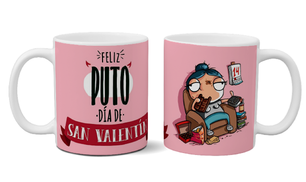 Devansha Funny Memes Mug ''San Valentin'': Add a Smile to Your Day with This Unique Cup