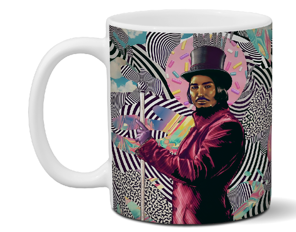 Devansha Funny Memes Mug ''Ricardo Fort Chocolate'': Add a Smile to Your Day with This Unique Cup