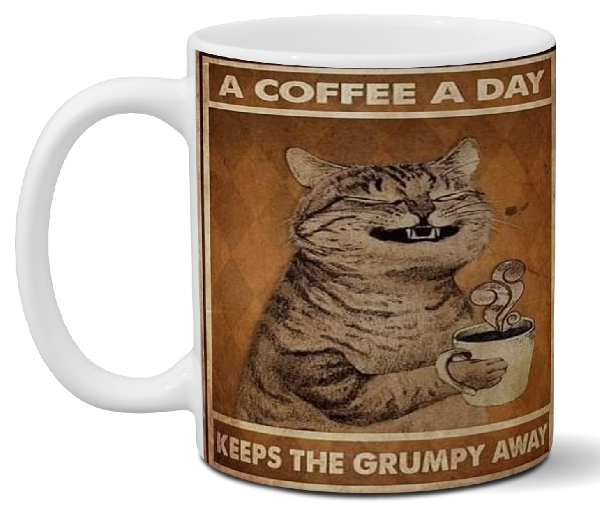 Devansha Funny Memes Mug ''Coffe'': Add a Smile to Your Day with This Unique Cup