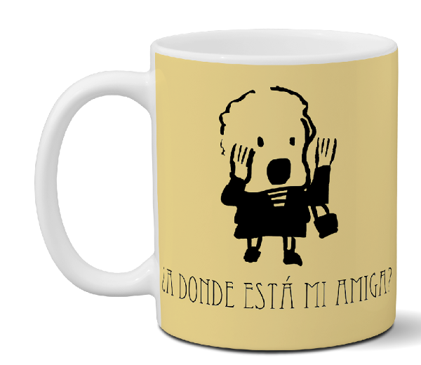 Devansha Funny Memes Mug ''Dónde Esta Mi Amiga'': Add a Smile to Your Day with This Unique Cup
