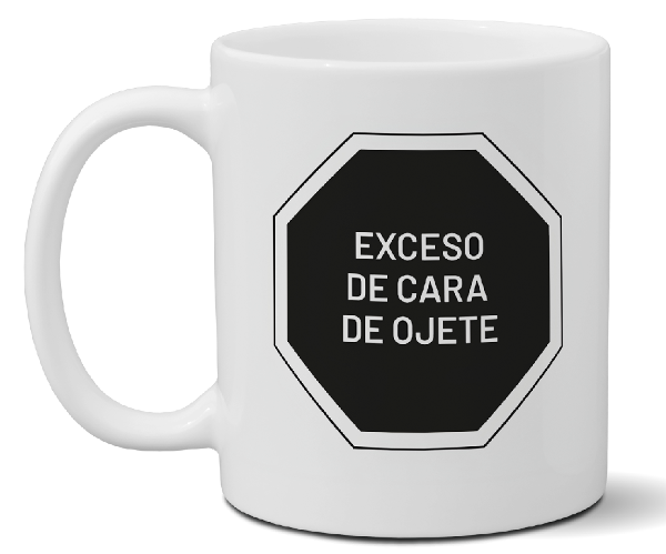 Devansha Funny Memes Mug ''Exceso De Cara De Ojete'': Add a Smile to Your Day with This Unique Cup