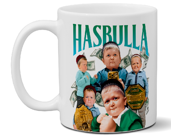 Devansha Funny Memes Mug ''Hasbulla'': Add a Smile to Your Day with This Unique Cup