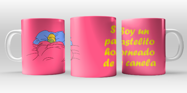 Devansha Funny Memes Mug ''Soy Un Pastelito De Canela'': Add a Smile to Your Day with This Unique Cup