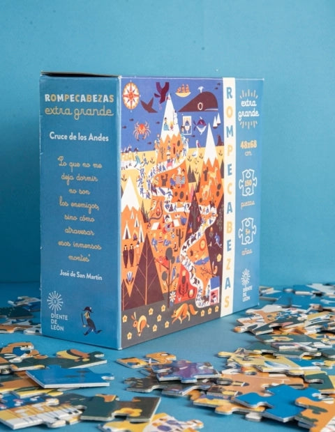 Diente De León 150-Piece Jigsaw Puzzle Cruce De Los Andes - Fun and Educational