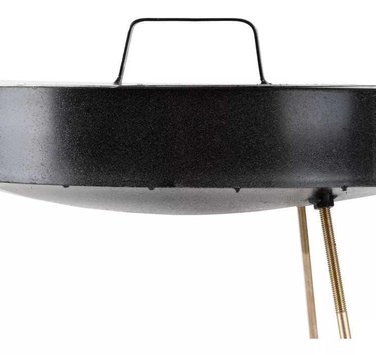 Disco Arado 40 cm Paella Disc Cooker with Detachable Legs and Lid - Ultimate Outdoor Cooking Experience