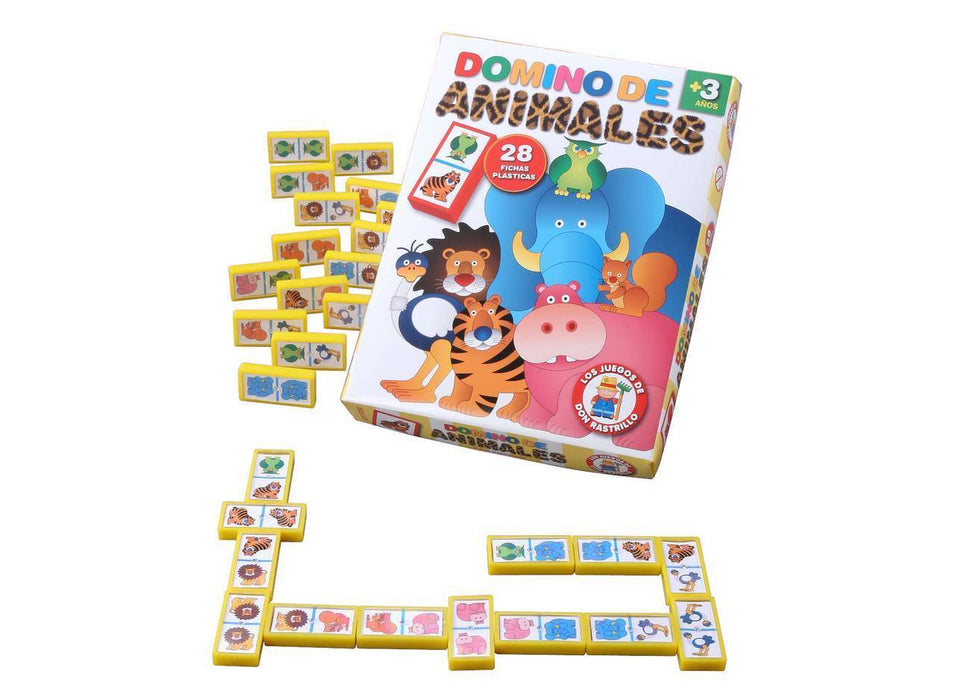 Dominó De Animales Domino Classic Board Game for Kids by Ruibal