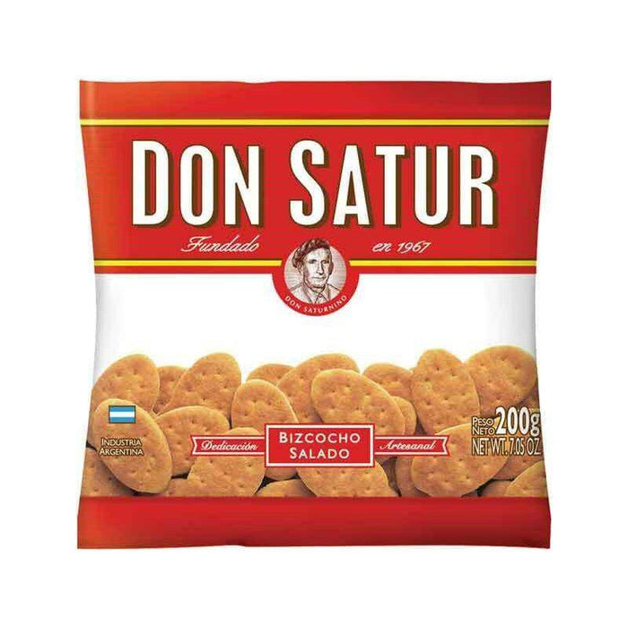 Don Satur Classic Biscuits Bizcochos, 200 g / 7,1 oz (pacote de 3) 