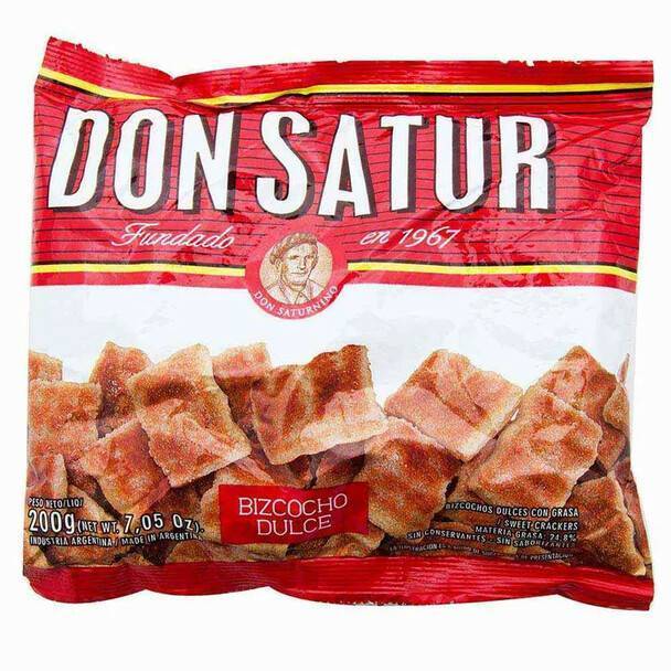 Don Satur Sweet Biscuits, 200 g / 7.1 oz (pack of 3)