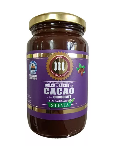 Doña Magdalena Chocolate Dulce de Leche Sweetened with Stevia, 400 g / 14.1 oz