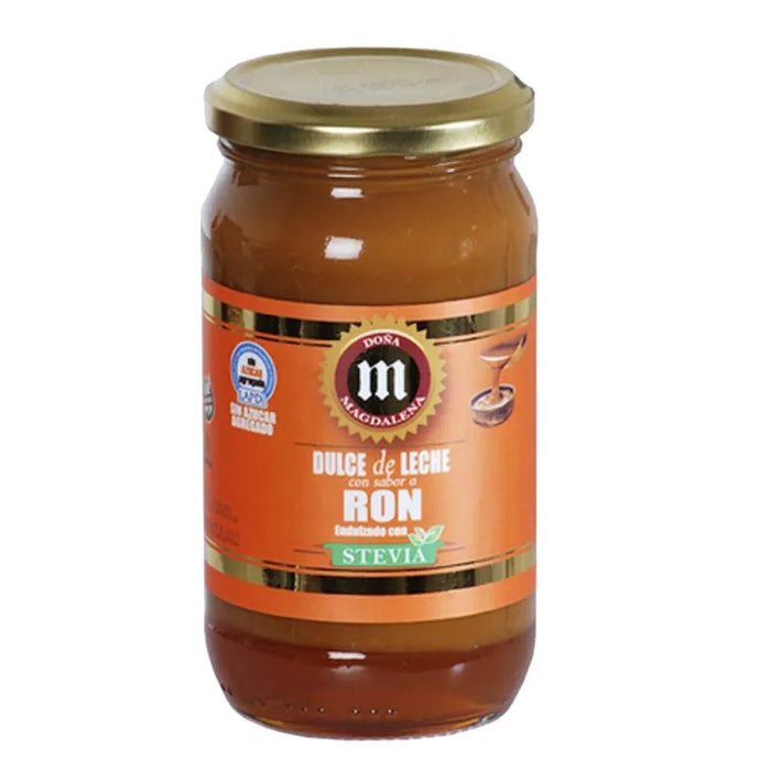 Doña Magdalena Con Ron Dulce de Leche With Rhum Flavor & Sweetened with Stevia, 400 g / 14.1 oz
