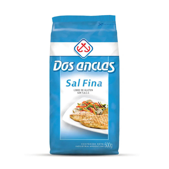 Dos Anclas Sal Fina Salt, 500 g / 1.1 lb