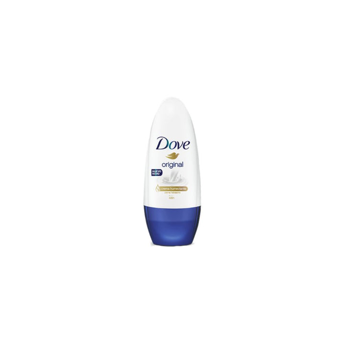 Dove Antitranspirante Original com Creme Desodorante Roll-On Hidratante 48 Horas de Proteção, 50 g / 1,76 oz 
