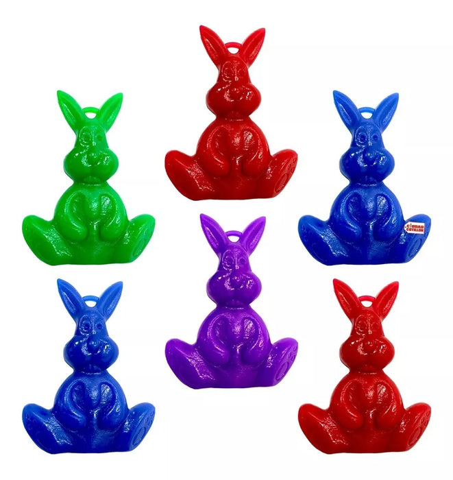 Easter Big Bunny Toys X 6 Units - Egg Hunts Await
