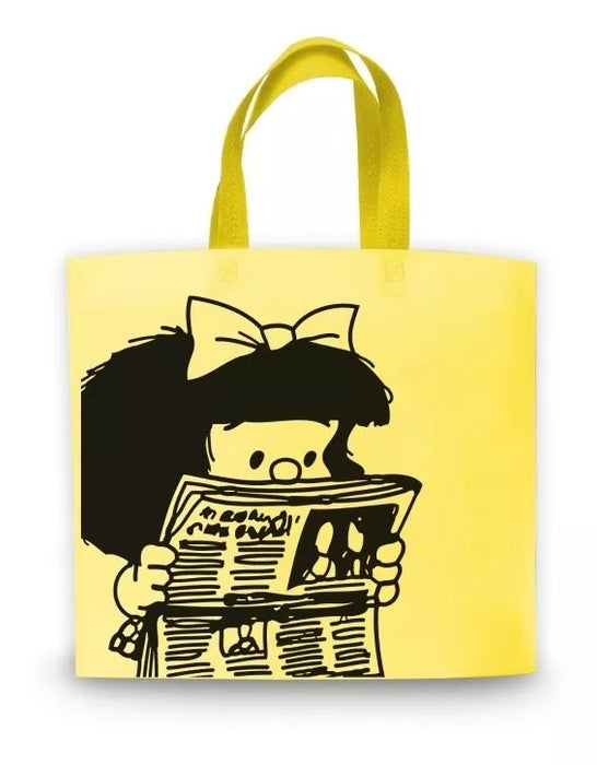 Eco-Friendly Reusable Mafalda Shopping Bag - Collectible Edition | 45 cm x 40 cm x 10 cm