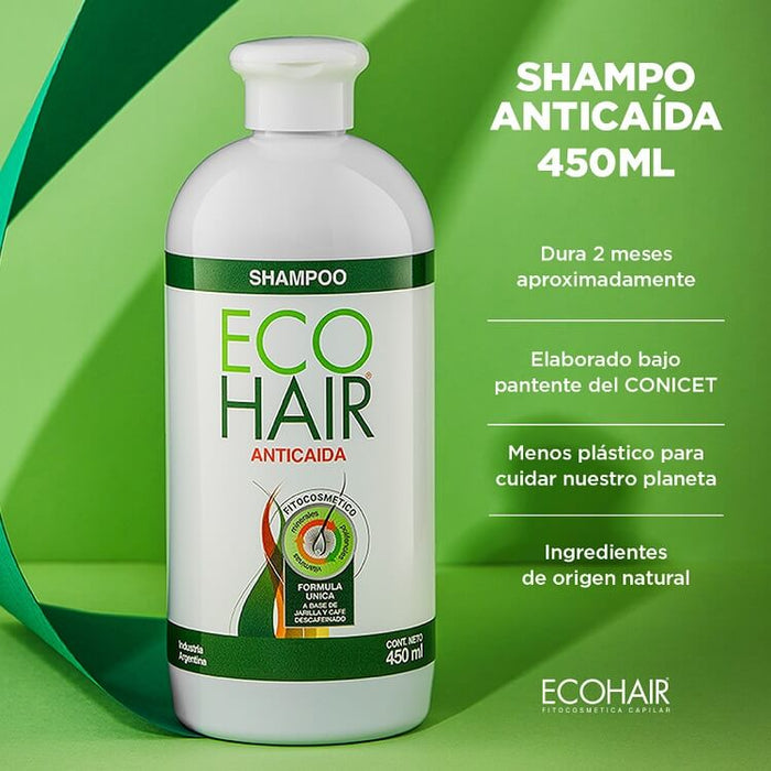 Eco Hair Advanced Anti-Hair Loss Shampoo - 450 ml / 15.21 fl oz