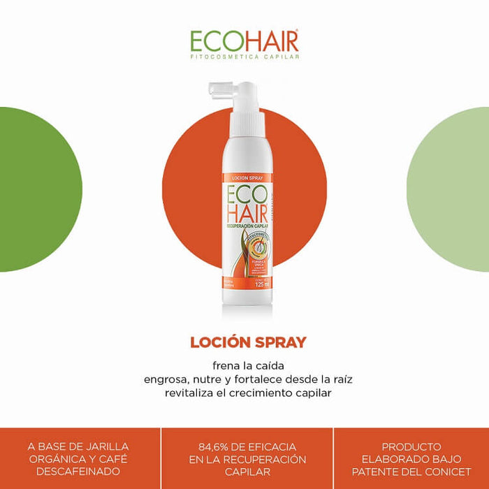 Eco Hair Revitalizing Organic Hair Spray - 125 ml / 4.22 fl oz