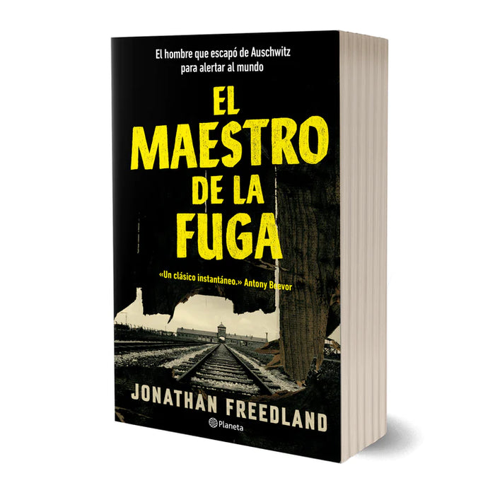 El Maestro De La Fuga History Book by Jonathan Freedland - Editorial Planeta (Spanish)