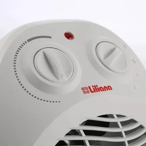 Electric Space Heater Liliana CFH417 White - Hot Wind and Adjustable Thermostat