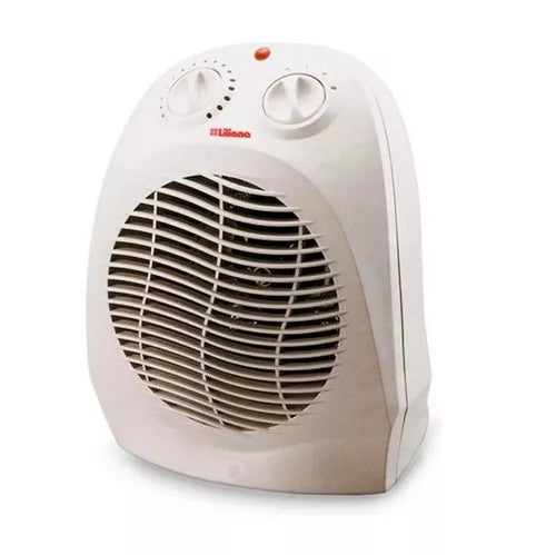Electric Space Heater Liliana CFH417 White - Hot Wind and Adjustable Thermostat