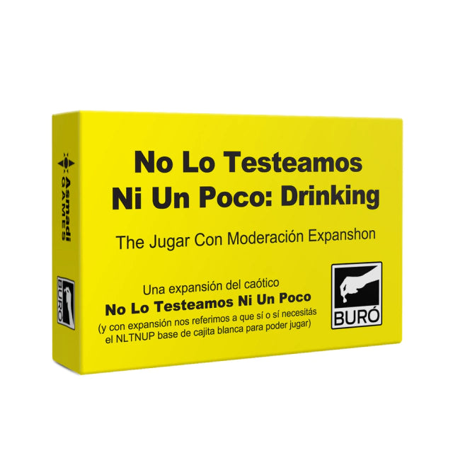 Buró | Racy Card Game 'No lo Testeamos ni un Poco : 'Drinking '+18 | For 2 or More Players
