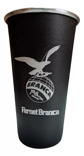 Engraved Branca 1-Liter Aluminum Fernetero Jarra Vaso - Premium Quality