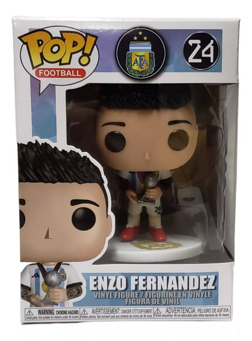Enzo Fernández #24 Argentina Champion Pop Figure - Collectible