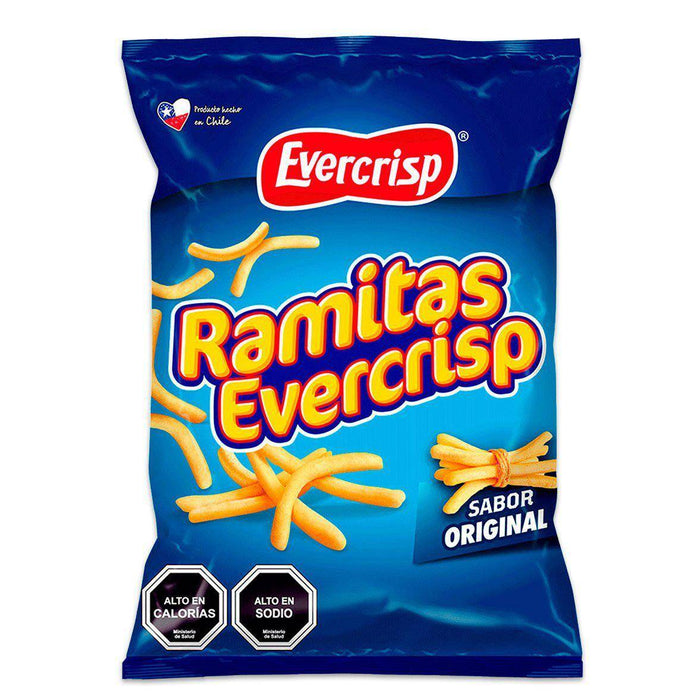 Evercrisp Ramitas  Sabor Clasico Classic Flavor Palitos Salados 250 g / 8.81 oz