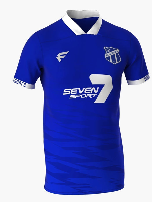FC Ezeiza Official Football Club T-Shirt - Santi Maratea Edition - Men's Neodry and Polysap Loop Blue Tech