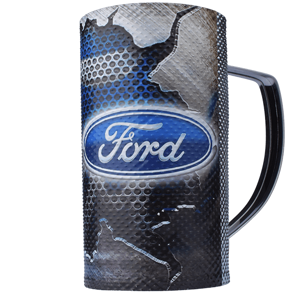 Vaso Térmico Guiro de Acero Inoxidable - Ford, Vaso Güira 750 cc - 19 cm x 10 cm